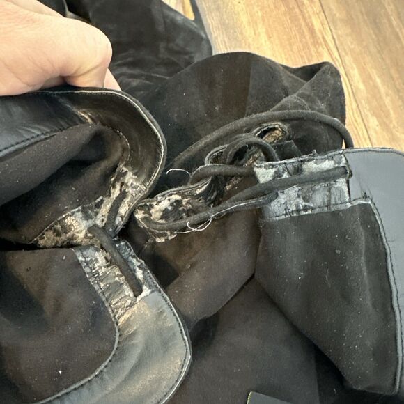 Sam Edelman Kayla Over-the-Knee Boots Suede Black 8‎ M US T1 - Picture 5 of 11